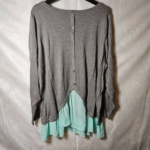 TORRID DISNEY THE LITTLE MERMAID BUTTON BACK - Picture 5 of 5